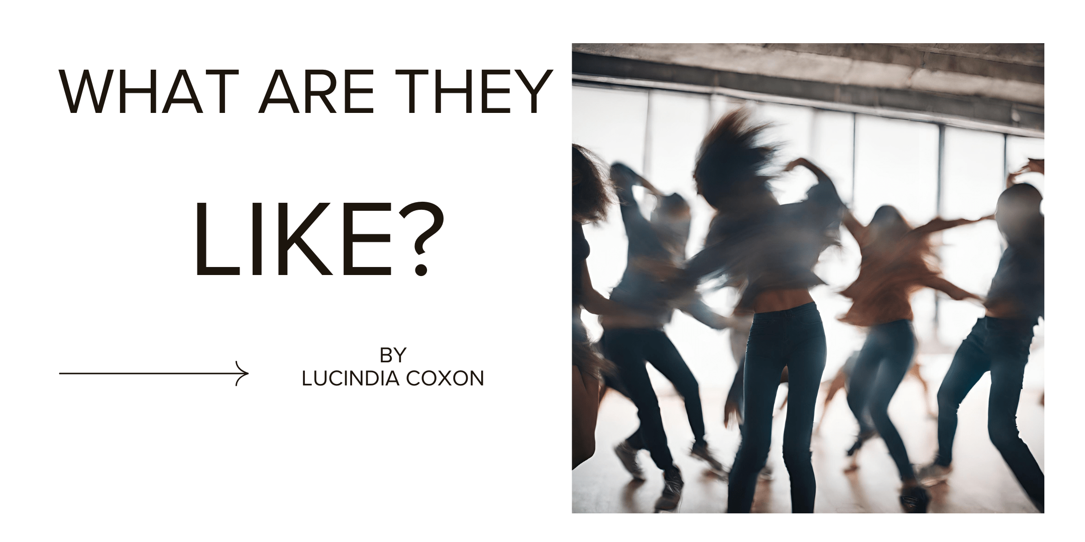 UCC Youth Theatre presents 'What Are They Like' by Lucinda Coxon