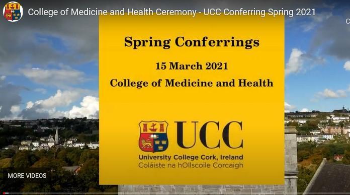 Congratulations to the Masters in Pharmaceutical Technology and Quality Systems students who recently graduated at the virtual Spring conferring ceremony in UCC. 