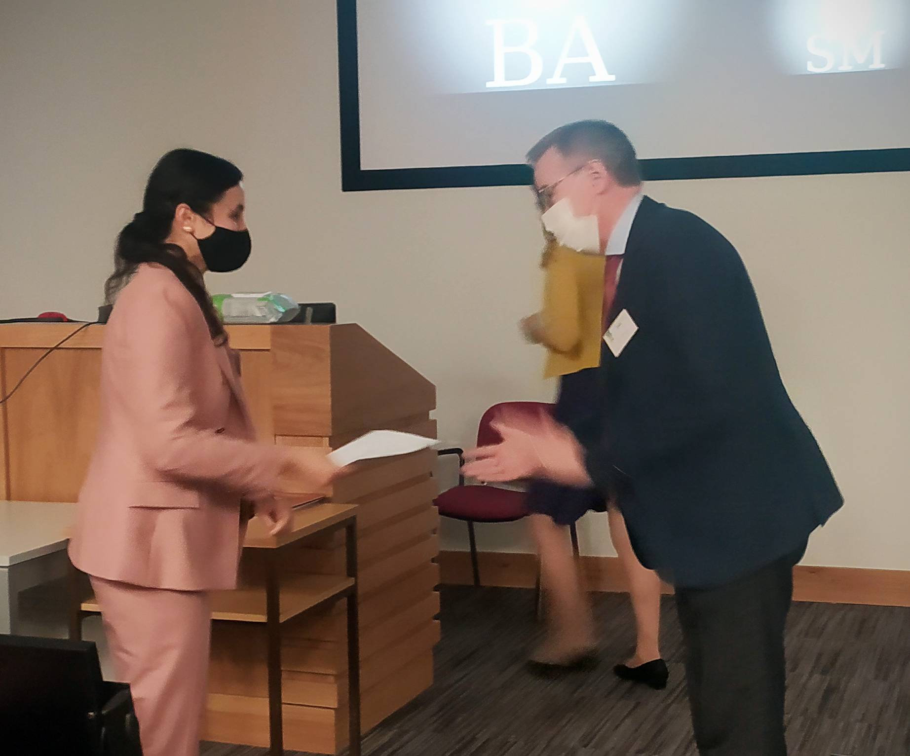 Rasha Alshaikh receives prize for Best Oral Presentation at the annual meeting of the Irish Association of Pharmacologists