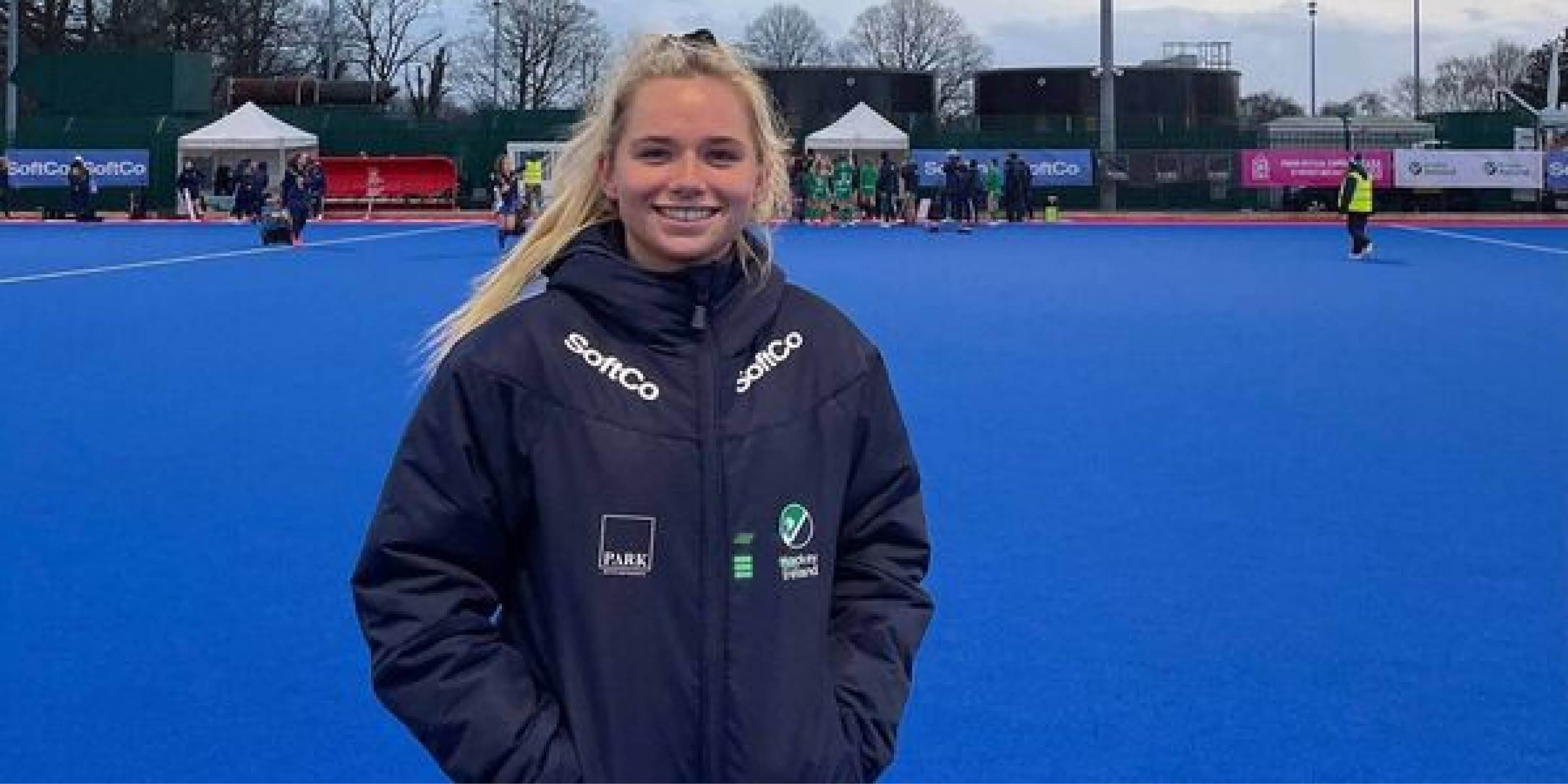 Food and Nutritional Sciences student Caoimhe Perdue competes in Hockey World Cup