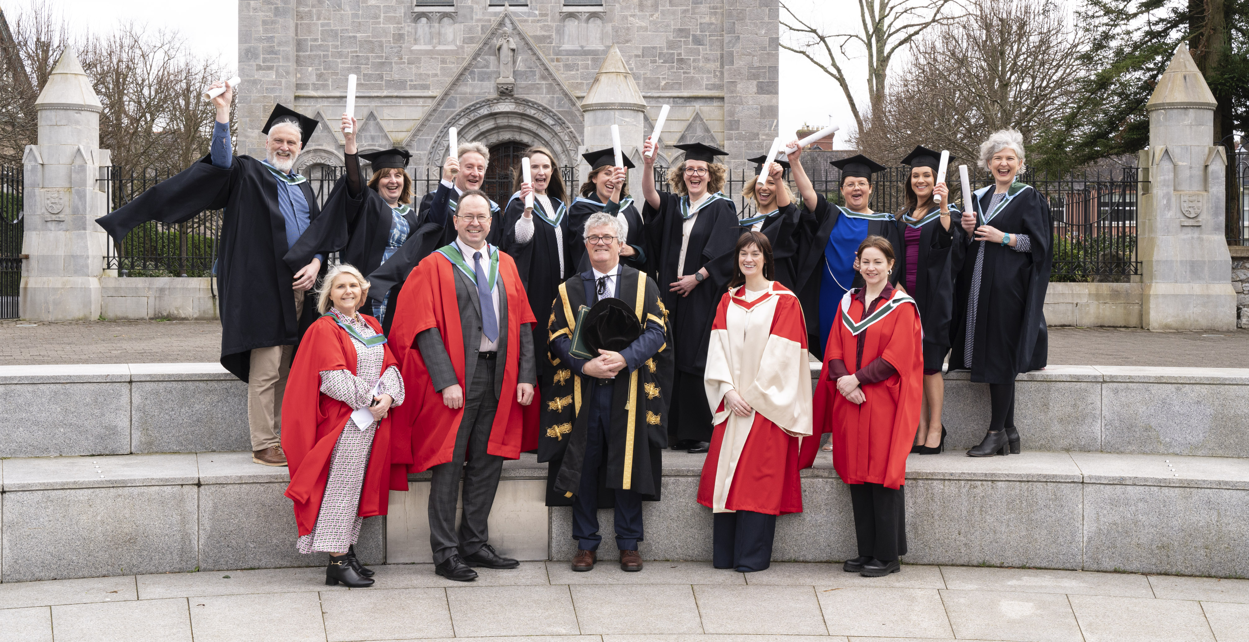 Graduation Day for first cohort of MSc Sustainability in Enterprise students
