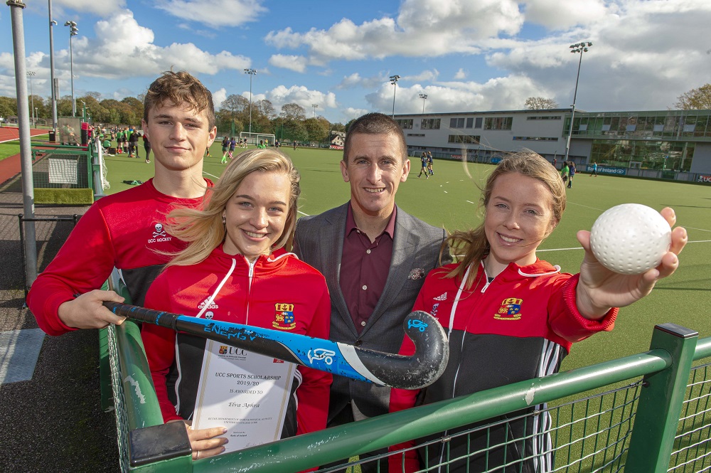 UCC's rising sports stars presented with scholarships 