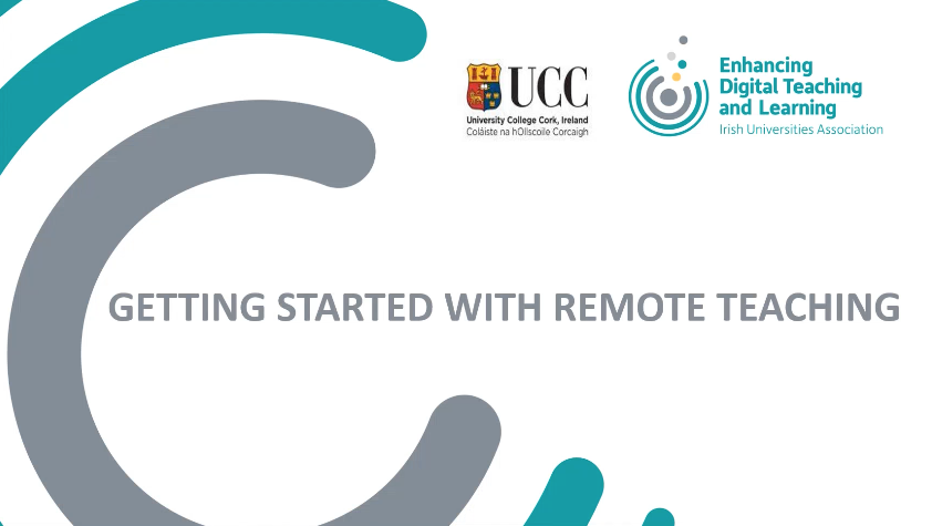Getting Started With Remote Teaching