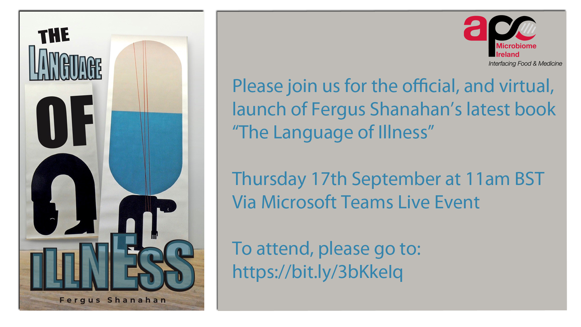 The Language Of Illness, Book Launch