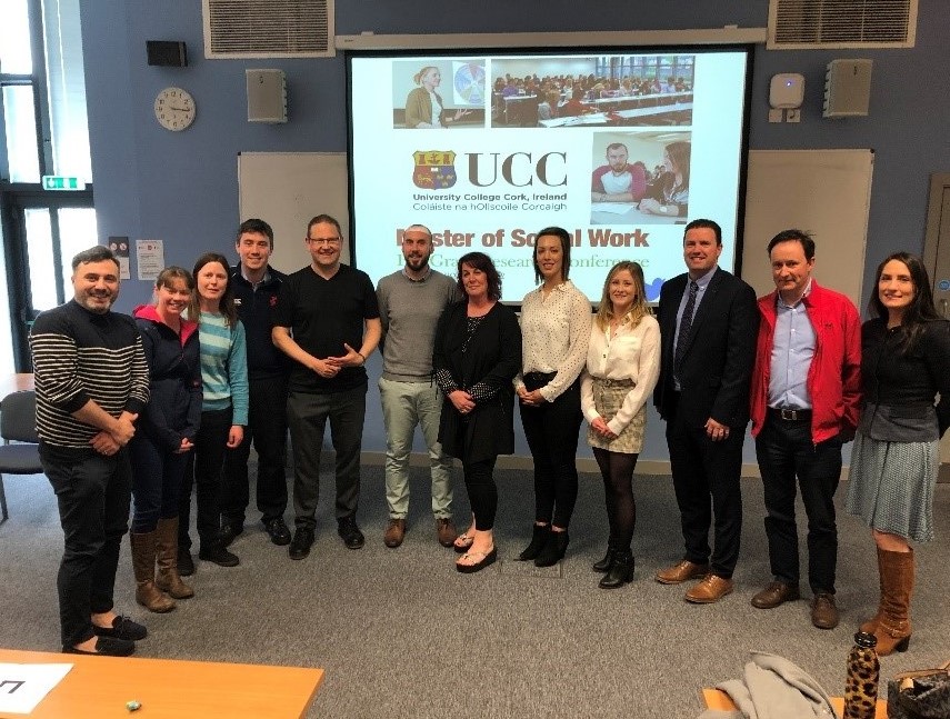 CARL Students present at the UCC Masters in Social Work Postgraduate Research Conference