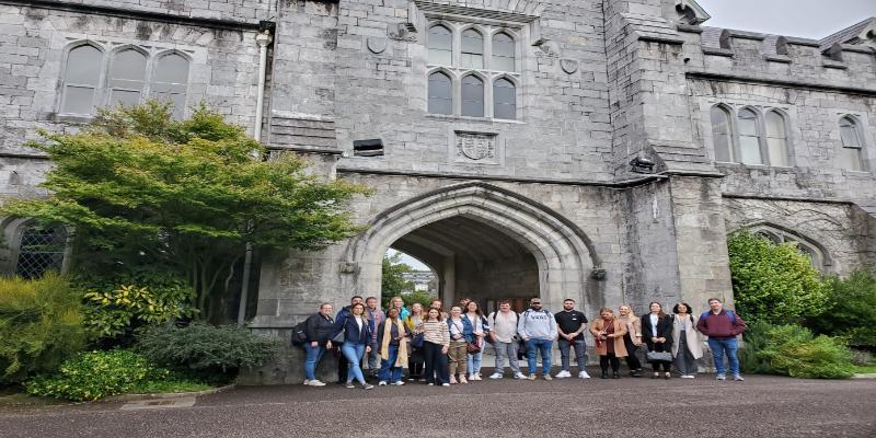 Year 1 students on Campus starting the Diploma in Food Science and Technology Programme 2023/24