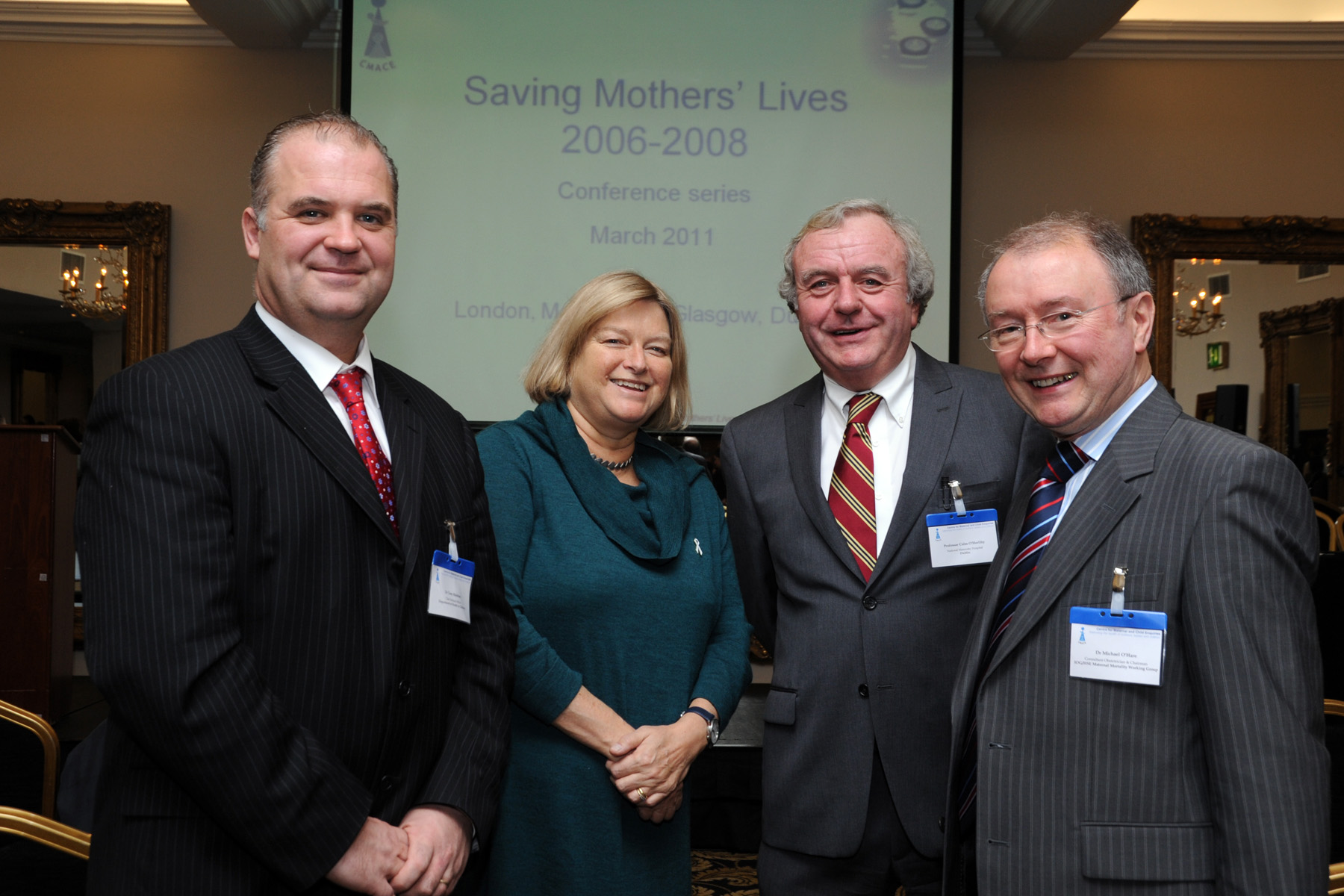 Saving Mothers’ Lives Conference: Launch of the Eighth Report of the Confidential Enquiries into Maternal Deaths in the UK, Dublin, March 2011.