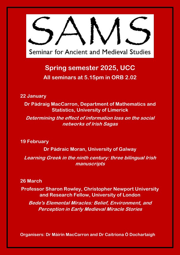 JPG of SAMS programme from Spring 2025. JPG of SAMS programme from Spring 2025.