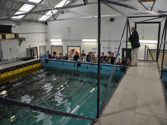 Hydraulics & Maritime Research Centre: Wave Test Tank