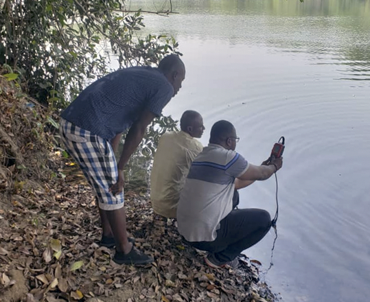 MSc project feature: Mohamed Juanah's freshwater quality research in Sierra Leone.