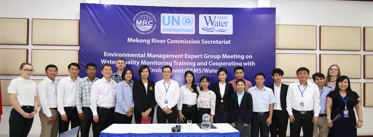 Water Quality Monitoring Training and Cooperating with UN Environment/GEMS