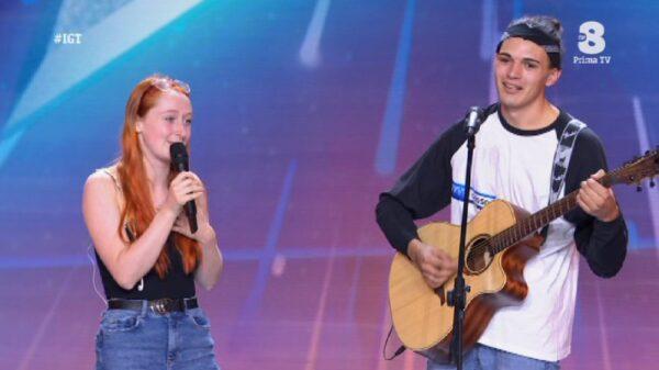 Singer in tears as Cork girl stuns him on stage on Italy's Got Talent