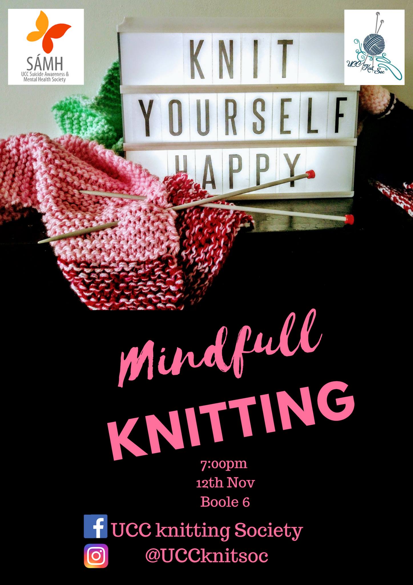 Mindfull Knitting - 12th November