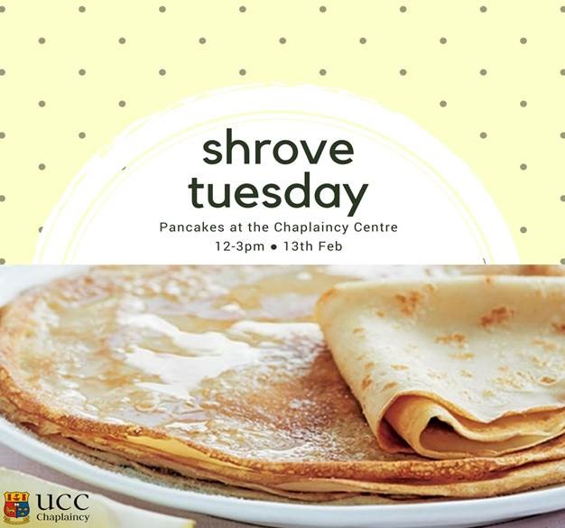 Pancakes in the Chaplaincy- Tuesday 13th Feb