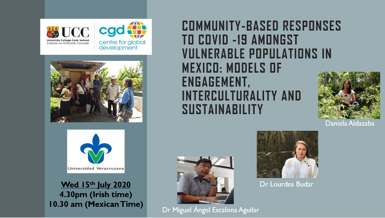 Community-based Responses to COVID-19 CDG Seminar