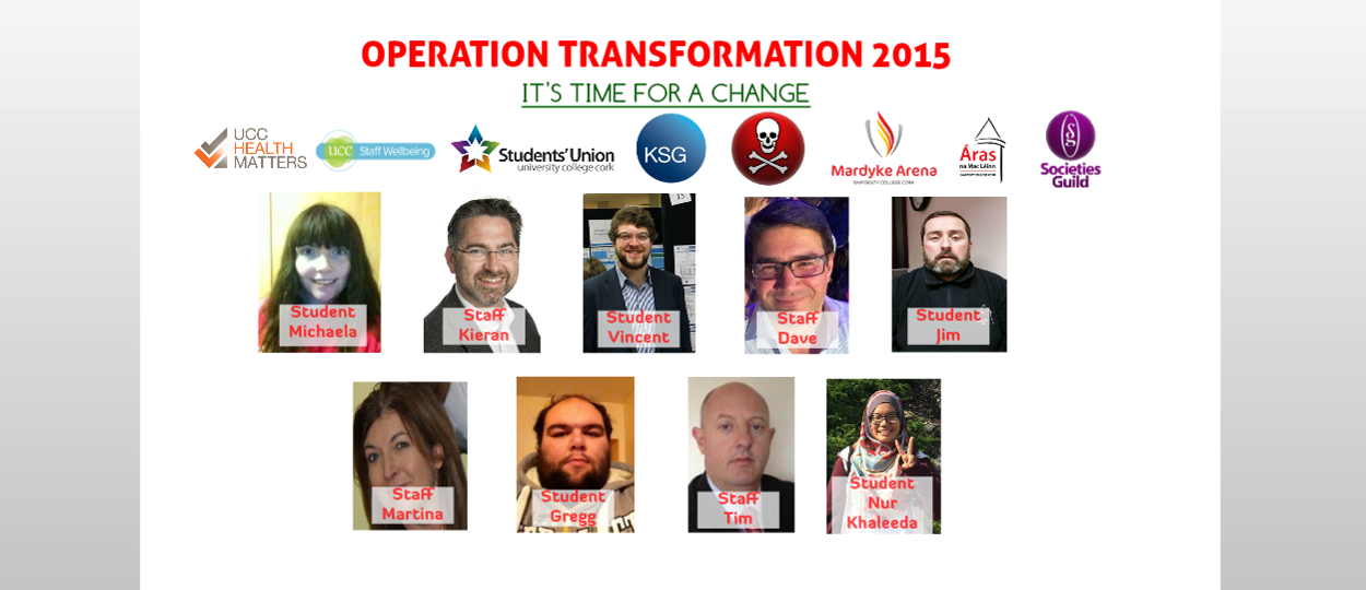 UCC Operation Transformation Leaders 2015