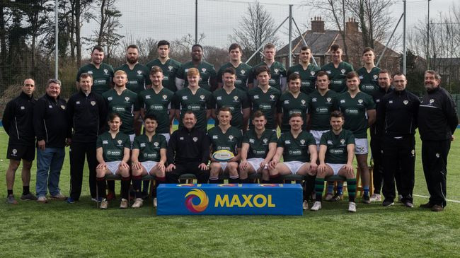 Cian and Paul on Ireland University Rugby Team