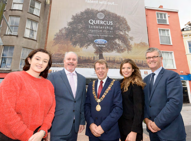 Quercus Banner flies high over Cork City
