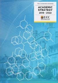 Image of the cover of UCC's Academic Strategy document