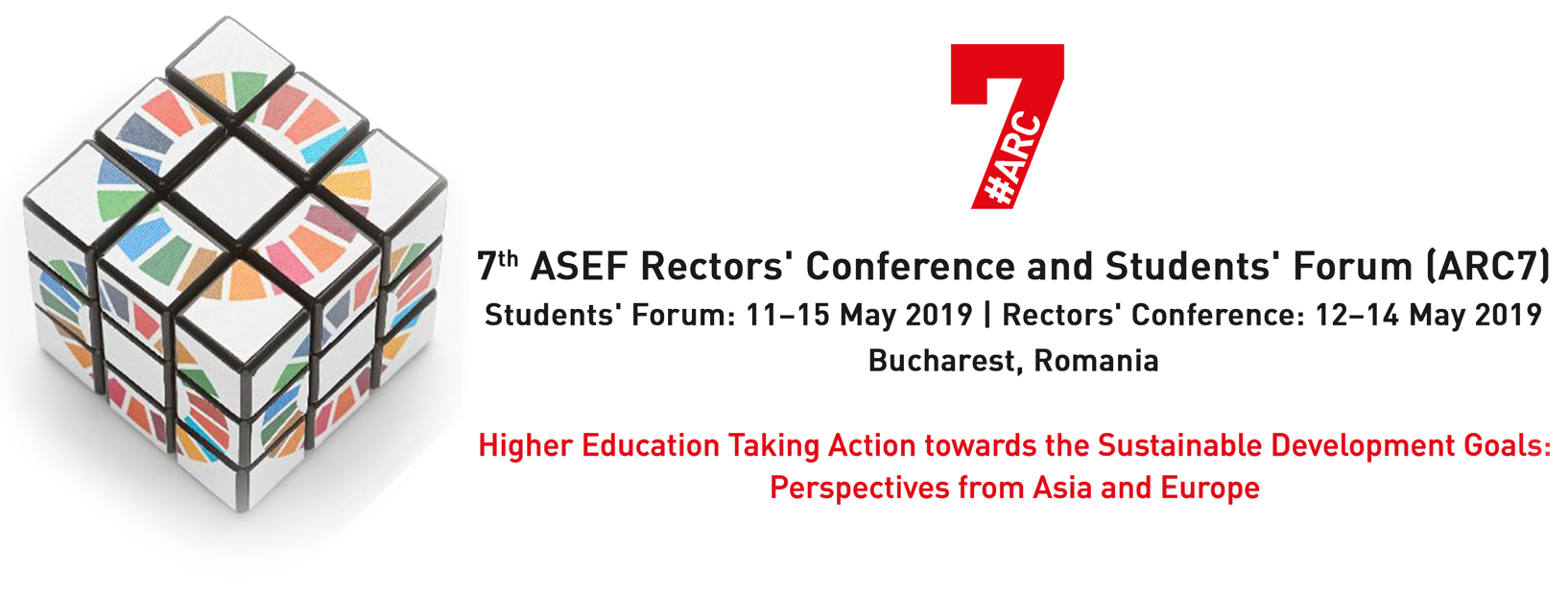 7th ASEF Rectors’ Conference and Students’ Forum (ARC7)