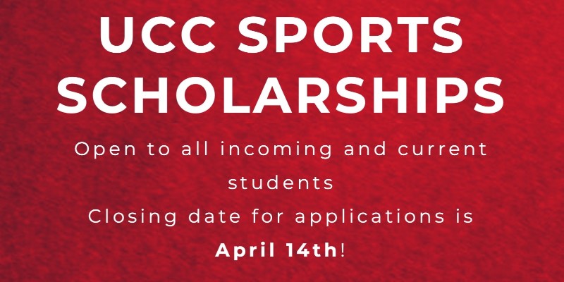 UCC Sport Scholarship Deadline