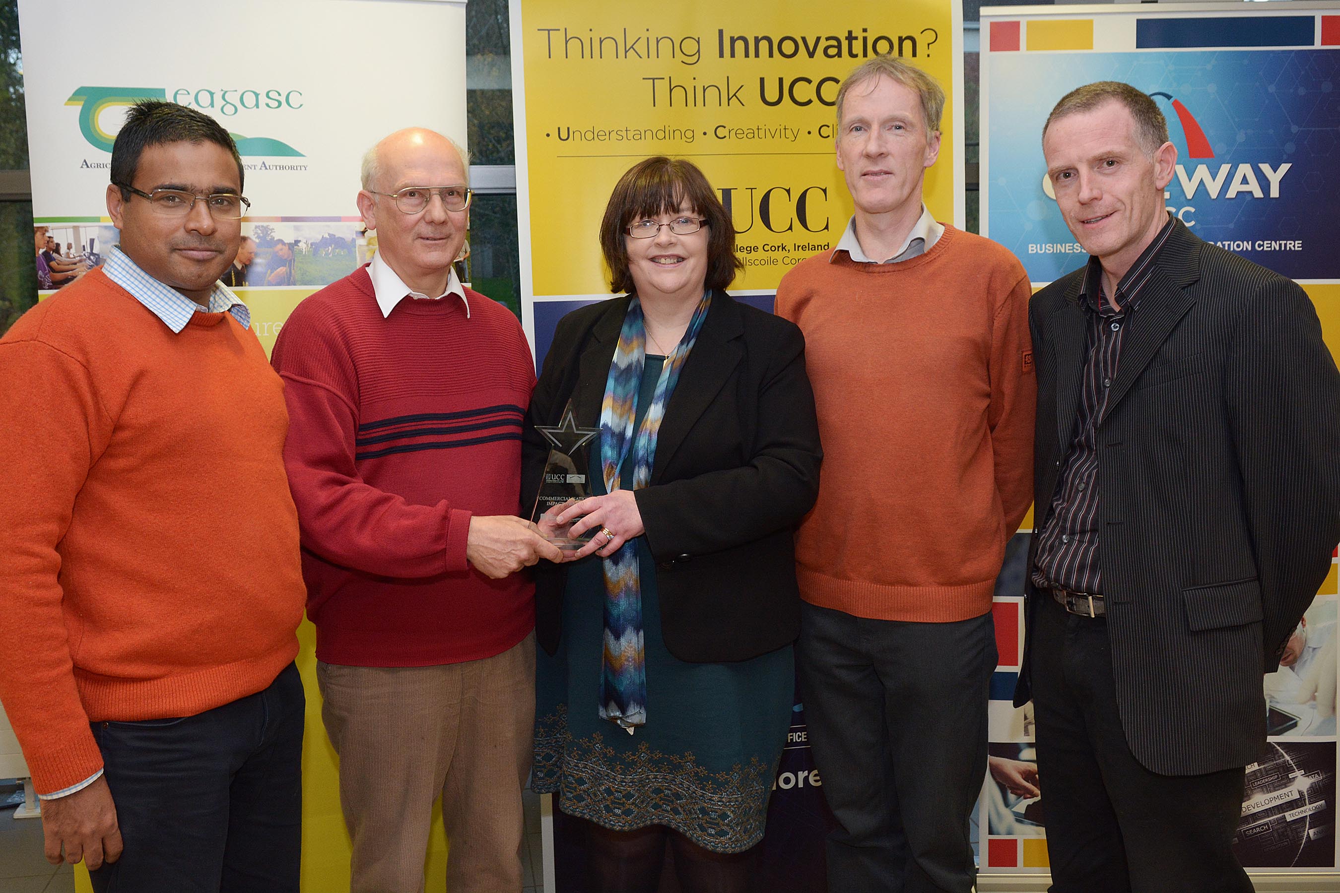 UCC awards its first Commercialization Impact Award to the team behind Oculus Ireland technology