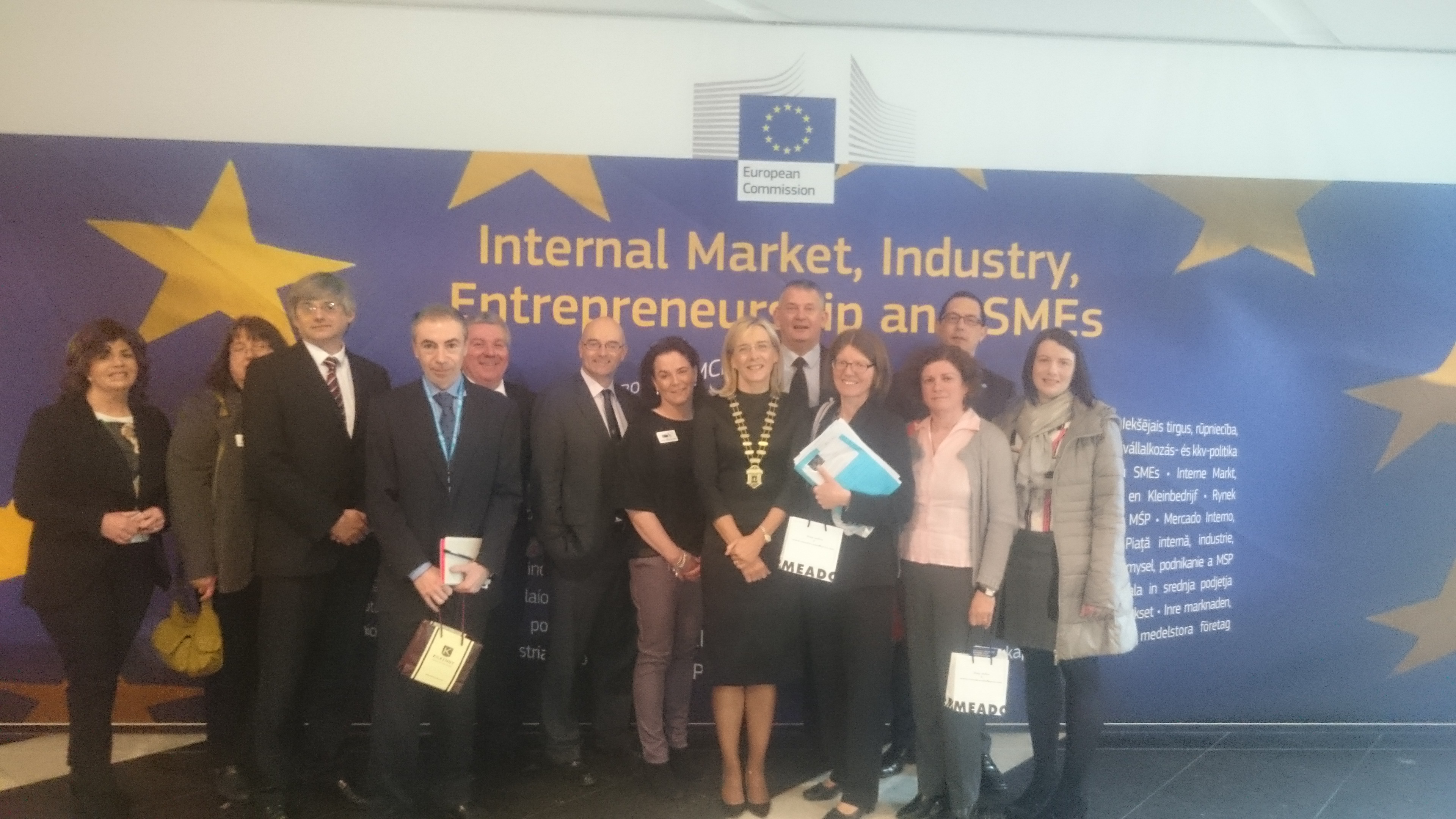 Cork Chamber of Commerce’s delegation to Brussels on Innovation and Entrepreneurship Policy
