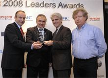 UCC Computer Science Academic presented with IT@Cork Leaders Award