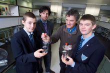 Prototype milk testing device unveiled by BT Young Scientists
