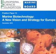 ERI Director Contributes to European Science Foundation Marine Biotechnology Strategy

