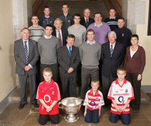 Sam Maguire welcomed to UCC!