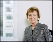 Mary Robinson to deliver lecture at UCC on Climate Justice