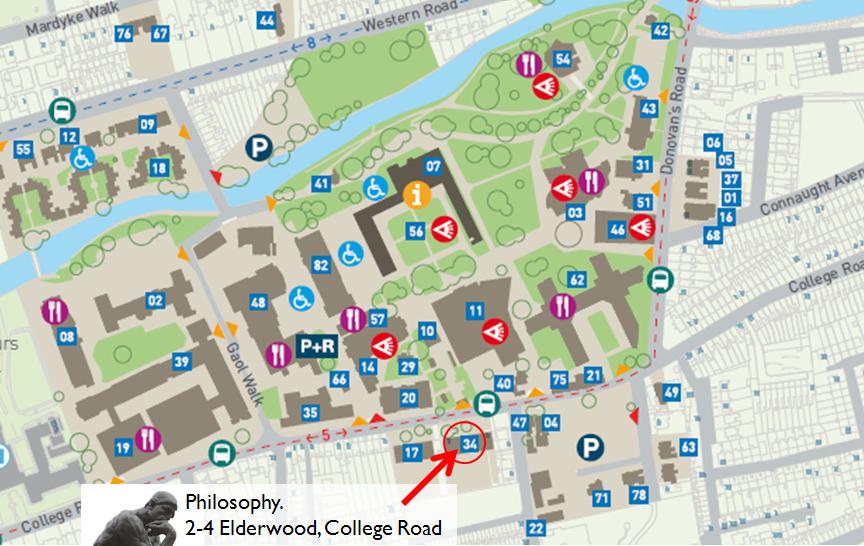 Map of Philosophy Department