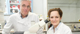 Professor Brendan Buckley and Dr Tracey O’Donovan of the Cork Cancer Research Centre