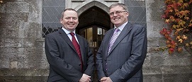 Dr Brian Motherway, Chief Executive, Sustainable Energy Authority of Ireland, and Trevor Holmes, Vice-President for External Relations, UCC
