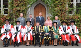 Leading Irish sportspeople have today been honoured by University College Cork in a special conferring ceremony
