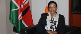 Ambassador of Kenya to Ireland, Her Excellency Catherine Muigai Mwangi