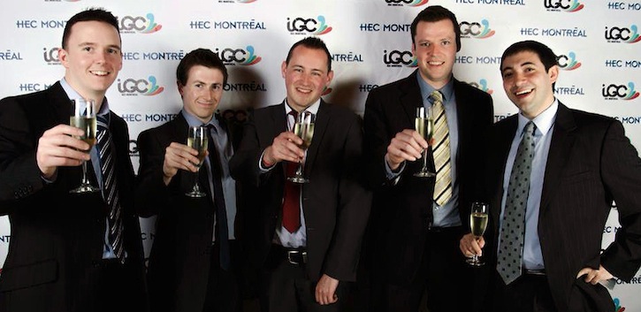 Postgrads win international business competition