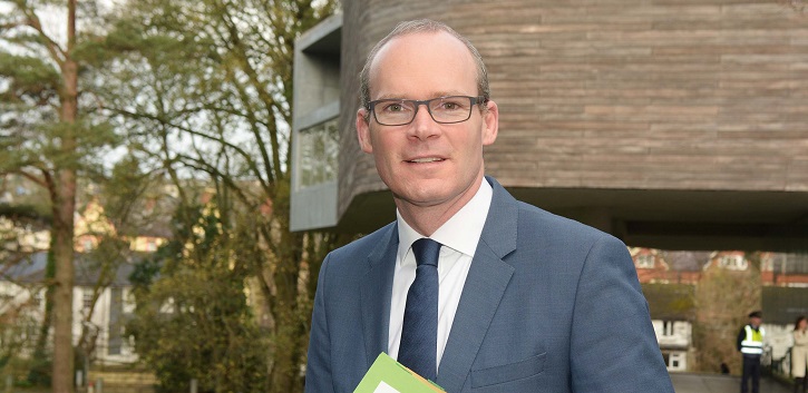 Minister Coveney addresses students on Ireland 2040 plan