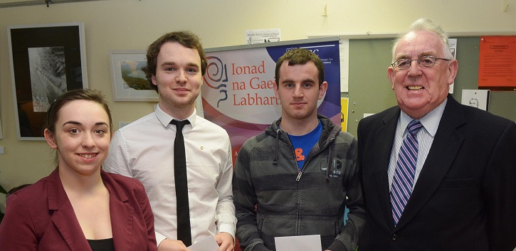 Students promote Irish language