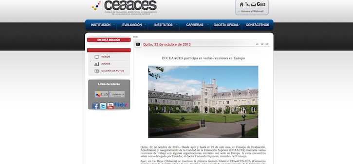 UCC strengthens links with Ecuador 