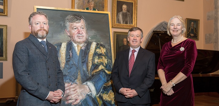 Portrait of UCC President Dr Michael Murphy unveiled 