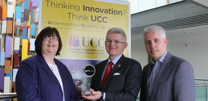 UCC spinout InfiniLED in the limelight with KTI award