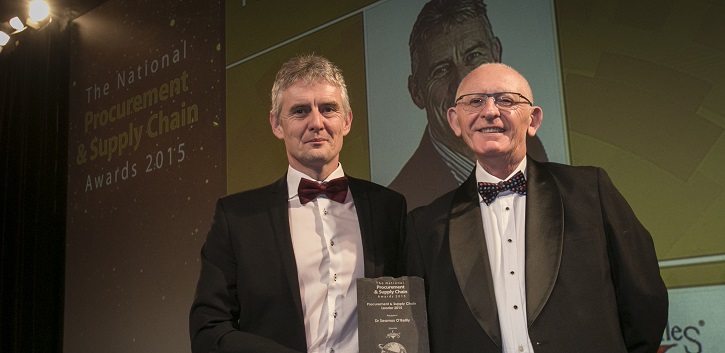 Dr Seamus O’Reilly wins Supply Chain Leader Award