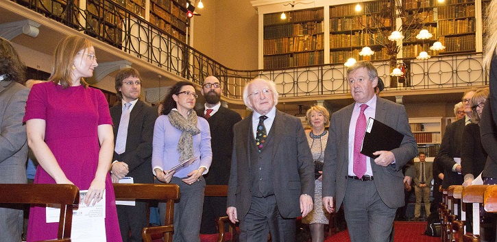 President of Ireland launches UCC's new centre