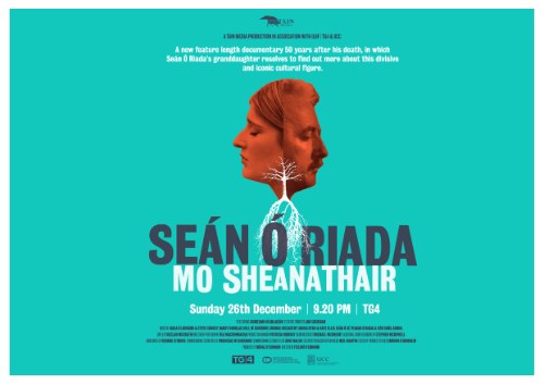 A graphic for the Sean O Riada programme