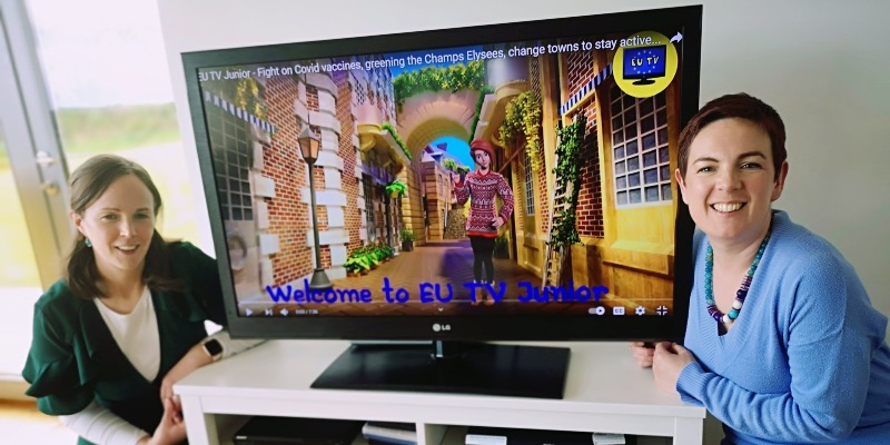 UCC academic launches EU TV Junior