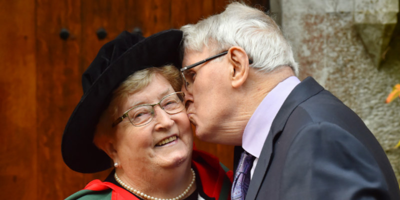 Patient advocate awarded honorary degree at UCC
