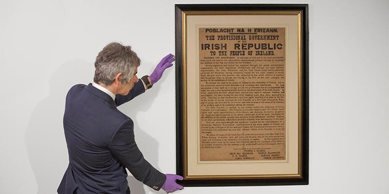1916 Proclamation donated to UCC