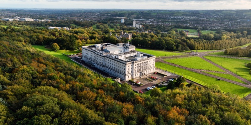 Stormont Parliament Buildings, home of The Northern Ireland Assembly.
